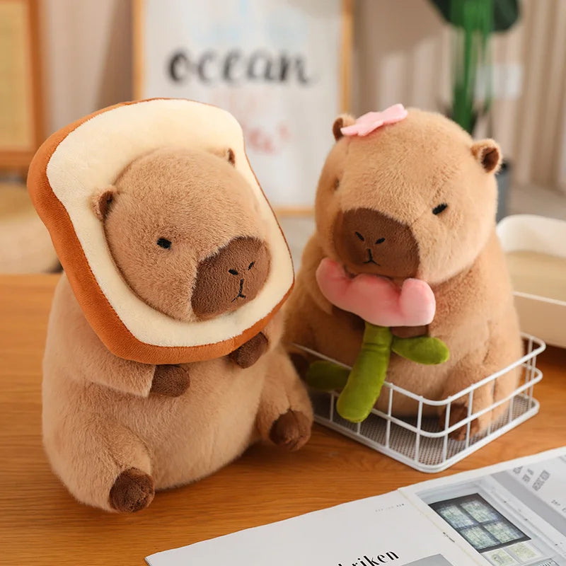 Cute Capybara With Dress Up Plush Toys 30/40cm - 6 Styles