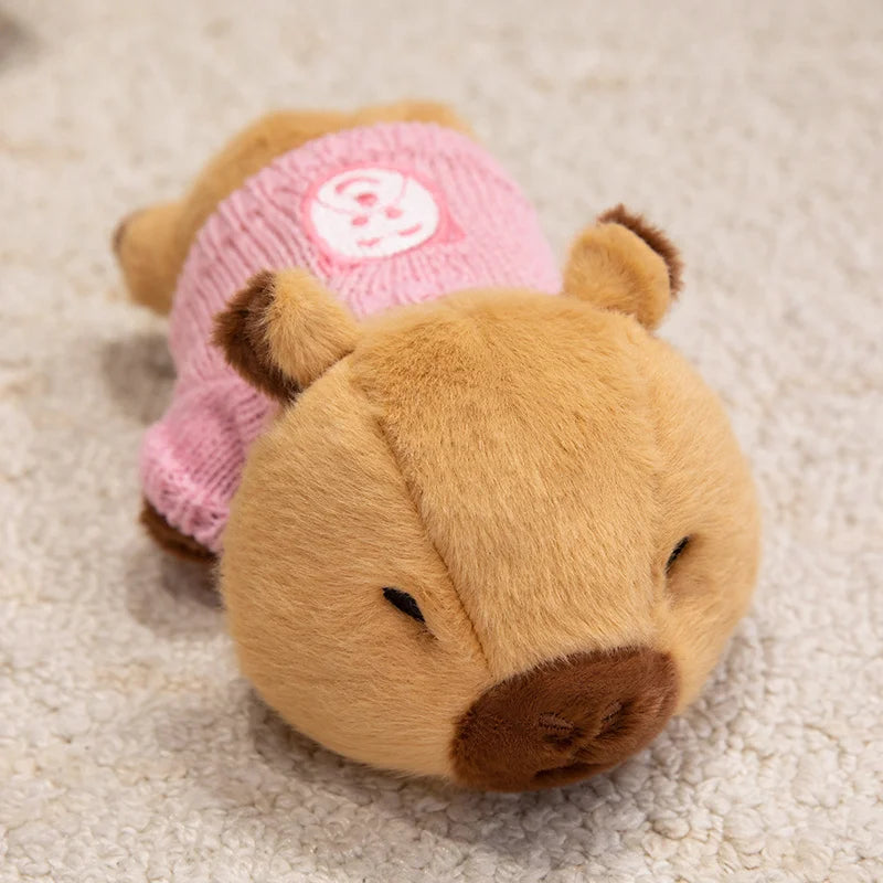 Cute Capybara With Sweater Plush Toys 36cm Or Wrist Rest Plush 20cm