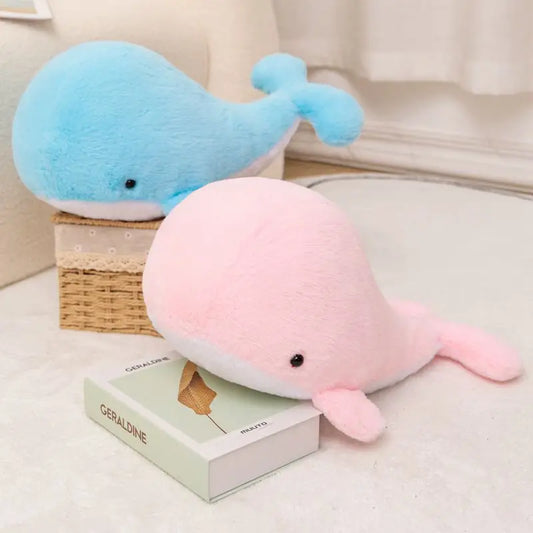 Cute Whale Plush Toys 42cm - Pink/Blue