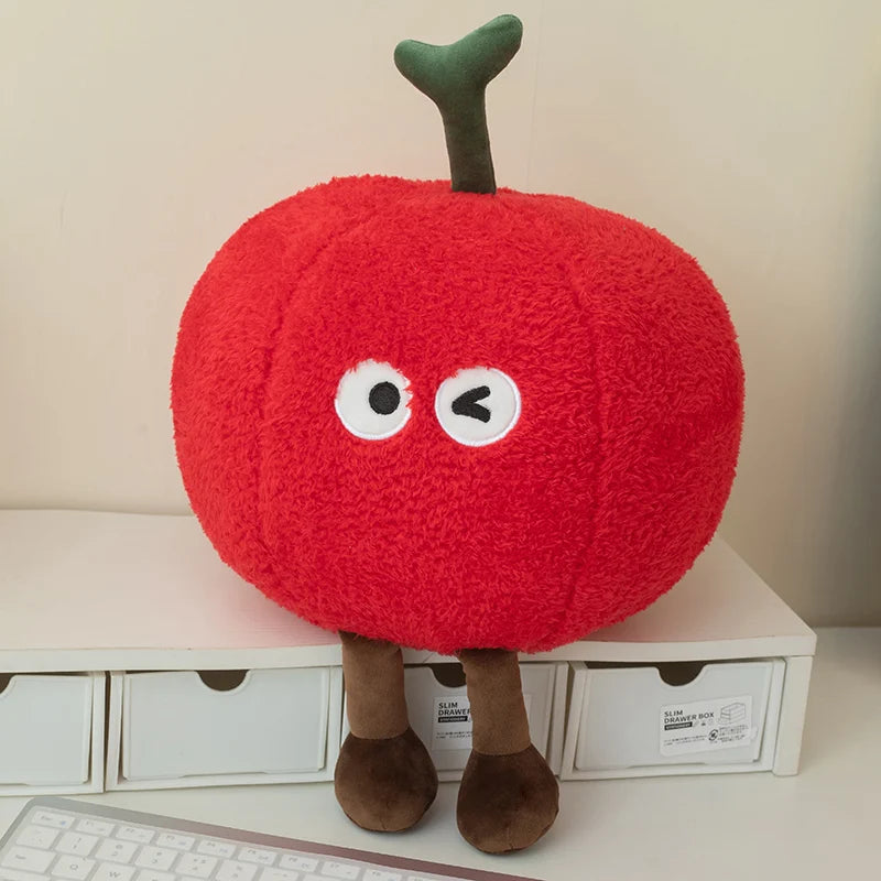 Cute Cherry Plush Toys 30/55cm and Plush Keychains 12cm