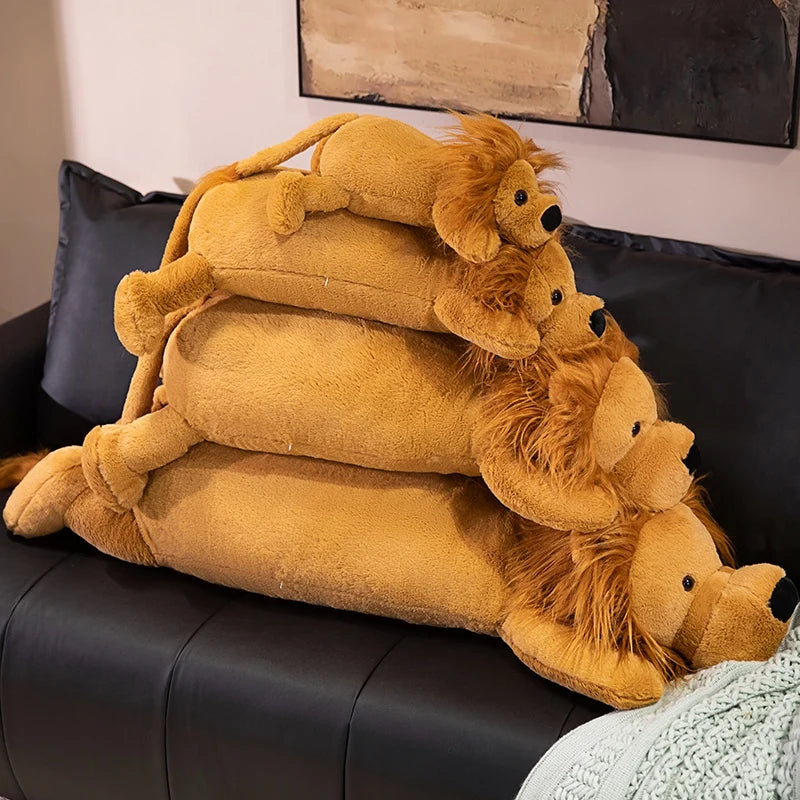 Cute Lion Pillow Plush Toys 40/60/90/110cm