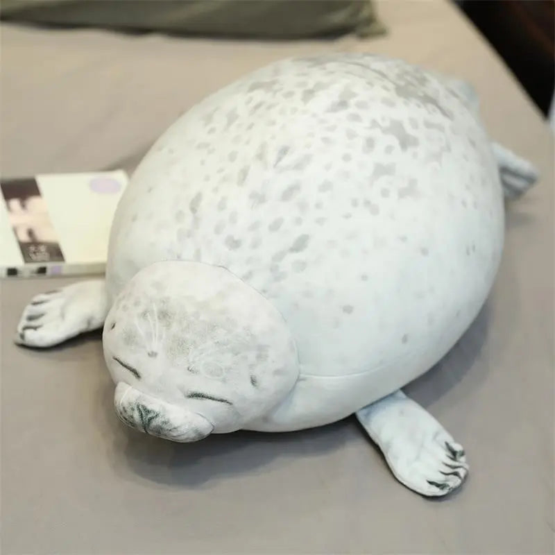 Chubby Seal Plush Pillow Toys 30/40/60/80cm - 2 Styles