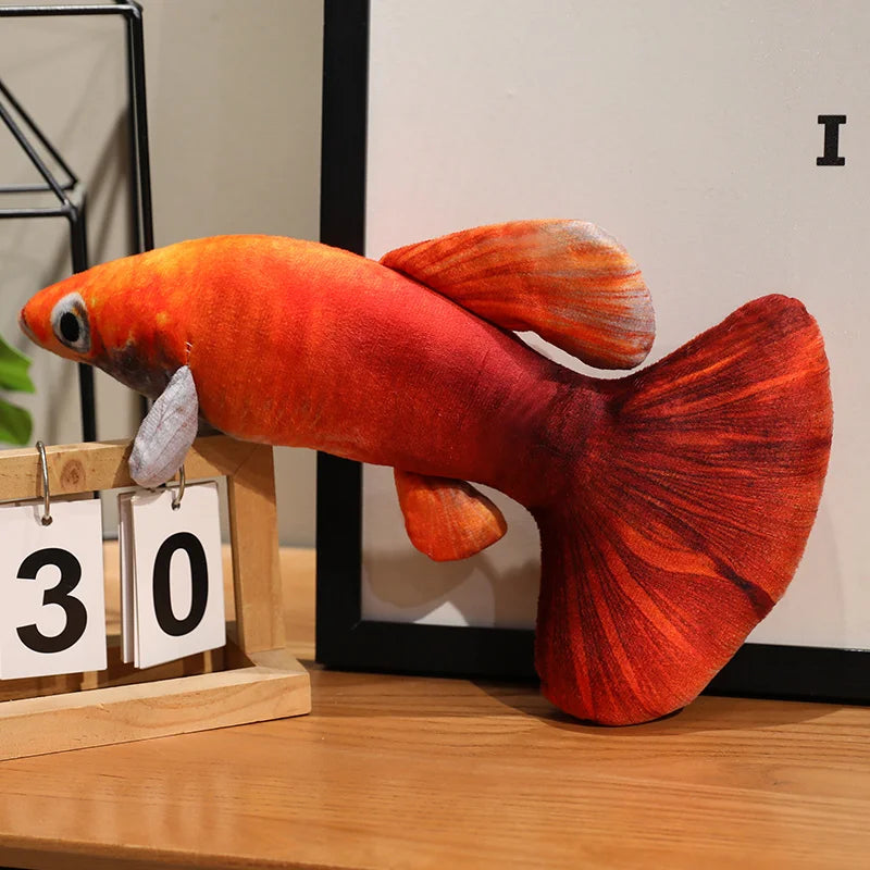 Fish (Guppy) Lifelike Plush Toys 40/60cm - 8 Styles