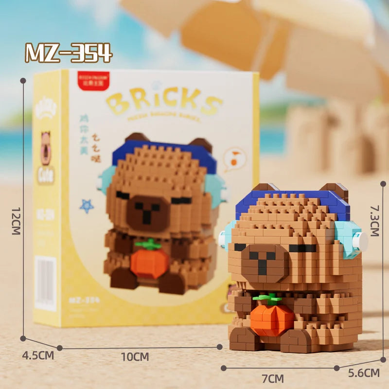 Capybara Mini Building Blocks - 6 Styles (V2)