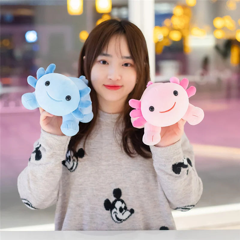 Cute Axolotl Plush Toys 30cm - Green/Blue/Pink/Purple