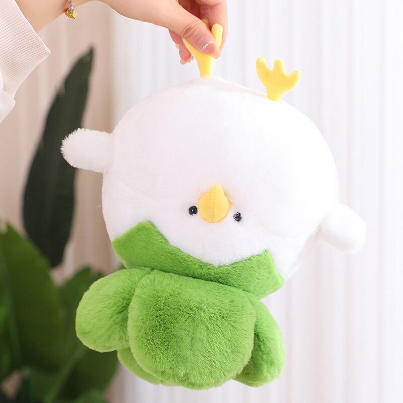 Funny Cabbage Chicken Plush Toys 25cm/40cm/75cm