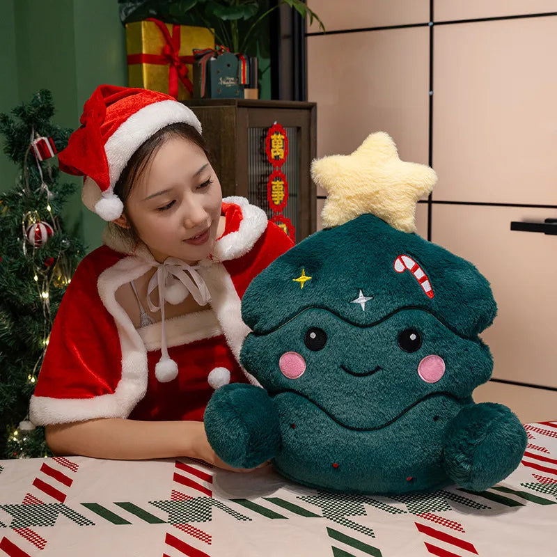 Christmas (Tree/Snowflake/Gingerbread Man) Plush Toys - 4 Styles