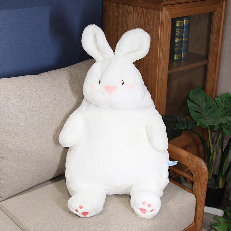 Chubby White Rabbit Plush Toys 45cm/60cm/80cm