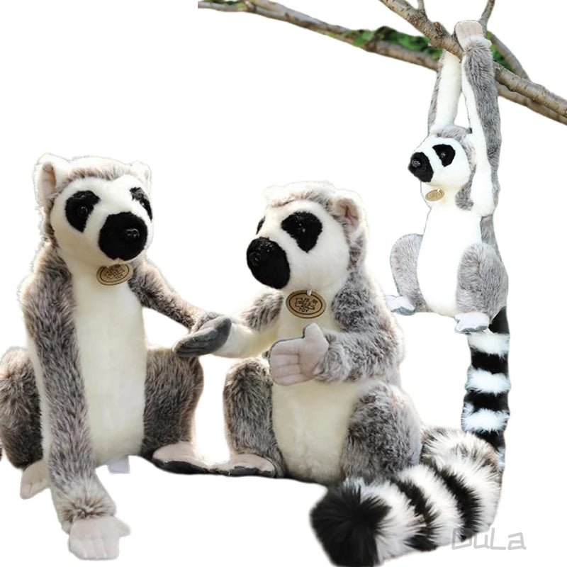 Lemur With/Without Long Arm Lifelike Plush Toys 28cm