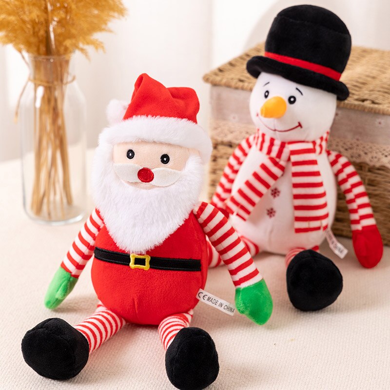 Christmas (Reindeer/Elf/Santa Claus/Elephant/Dog) Plush Toys 23-25cm