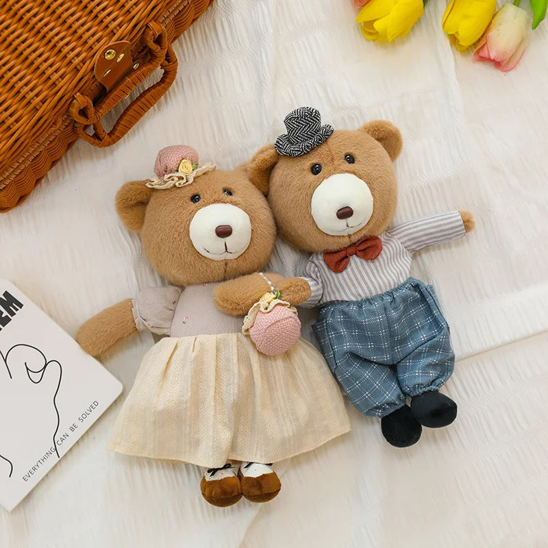 Cute Rabbit/Bear (Dress-up) Plush Toys 28cm - 6 Styles