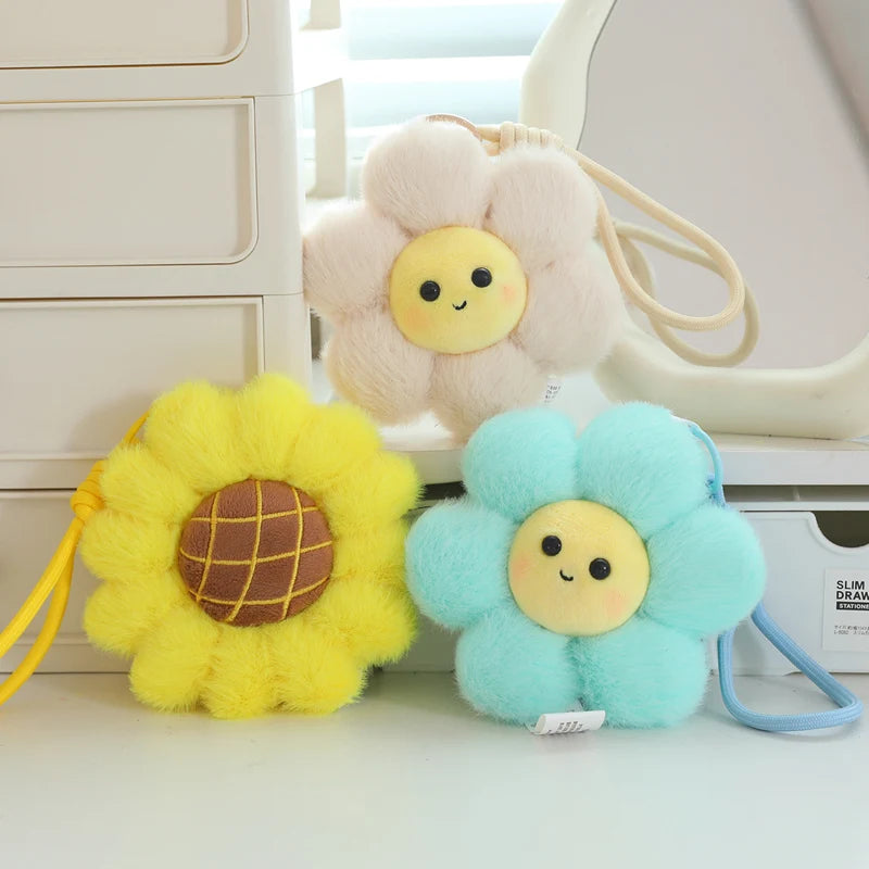 Cute Flower Plush Keychain 12cm - 12 Styles