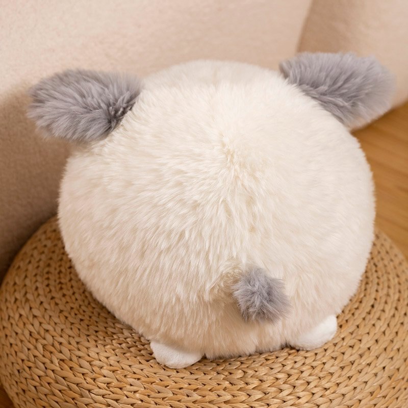 Funny Dog/Pig Round Shaped Plush Toys 30cm