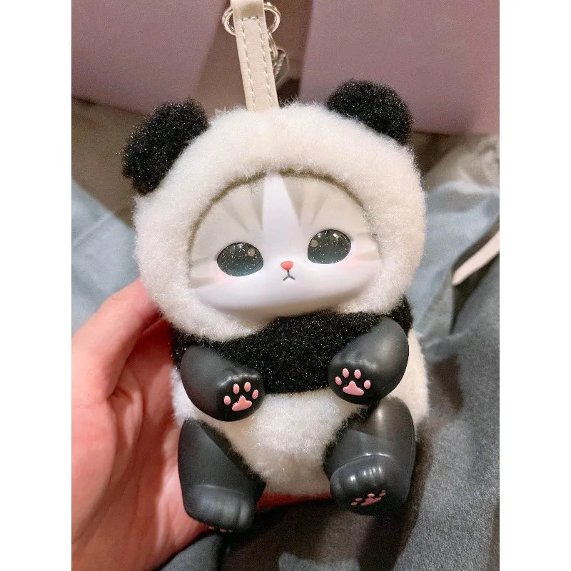 Mofusand Cat Series Plush Keychains - (Shark/Wolf/Panda/Bear/Rabbit)