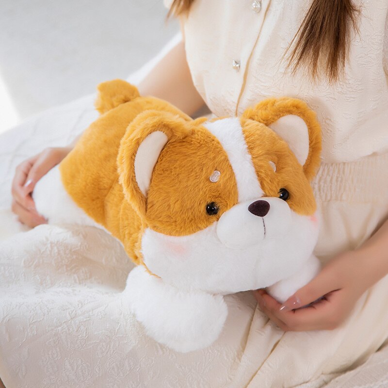 Lying Dog (Corgi) Plush Toys 25/40/55cm