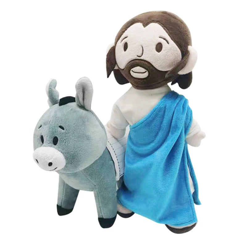 Religious (Jesus/Mary/Bible/Donkey) Plush Toys - 8 Styles