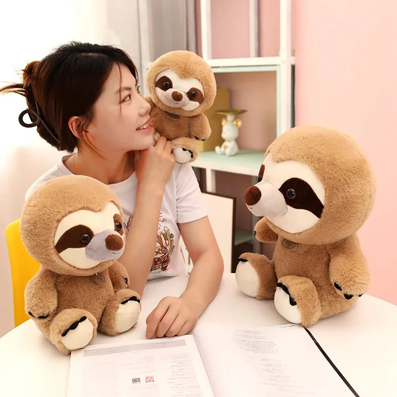 Cute Sitting Sloth Plush Toys 22/30/39cm