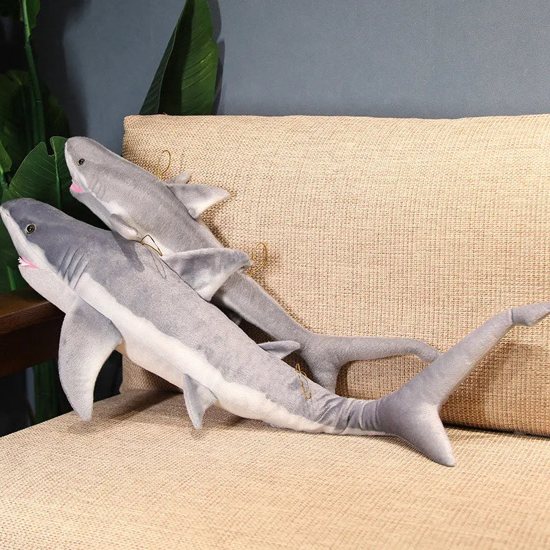 Great White Shark Plush Pillow Toys 50-60/90-100/130-140cm