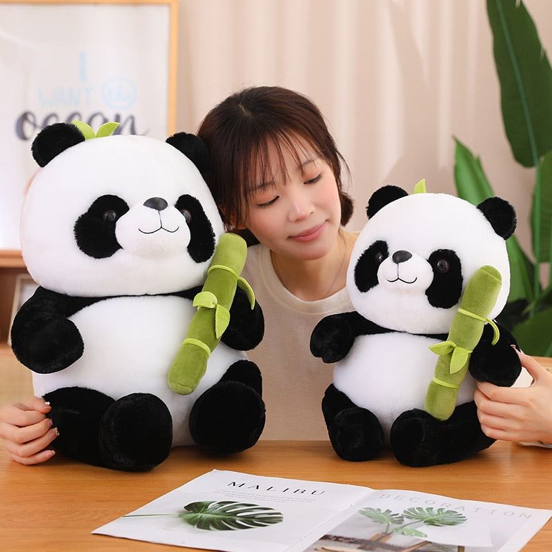 Panda (Holding Bamboos) Plush Toys 25cm-45cm