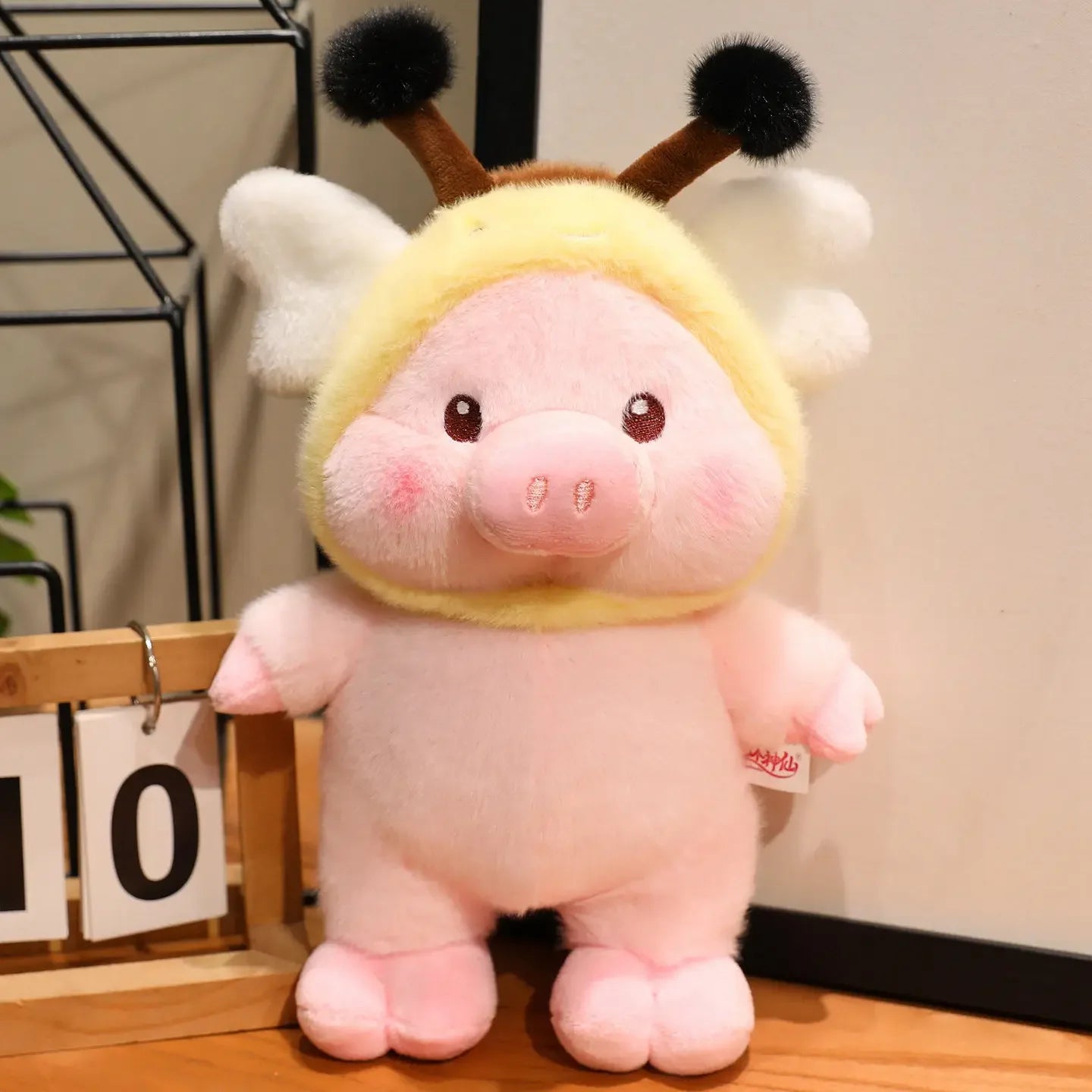 Cute Animal(Bear/Pig/Penguin) With Bee Dress Up Plush Toys 33/43cm