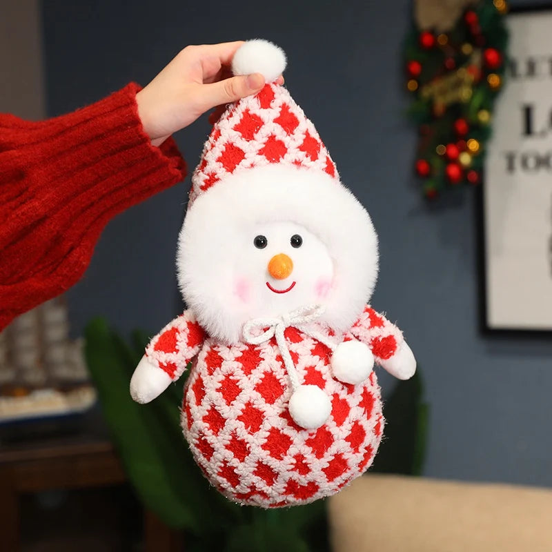 Christmas (Snowman) With Dress Plush Toys 35cm - 6 Styles