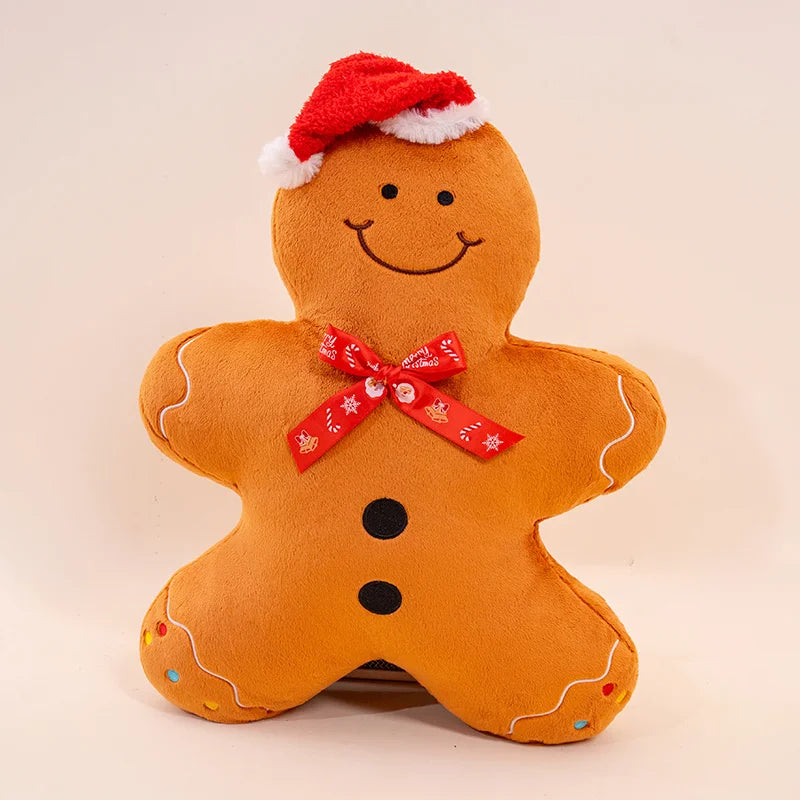 Christmas (Tree/Snowflake/Gingerbread Man) Plush Toys - 4 Styles