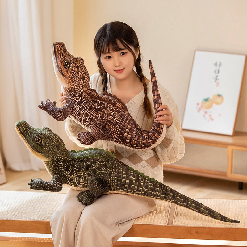 Crocodile Lifelike Plush Toys 100cm - 2 colours