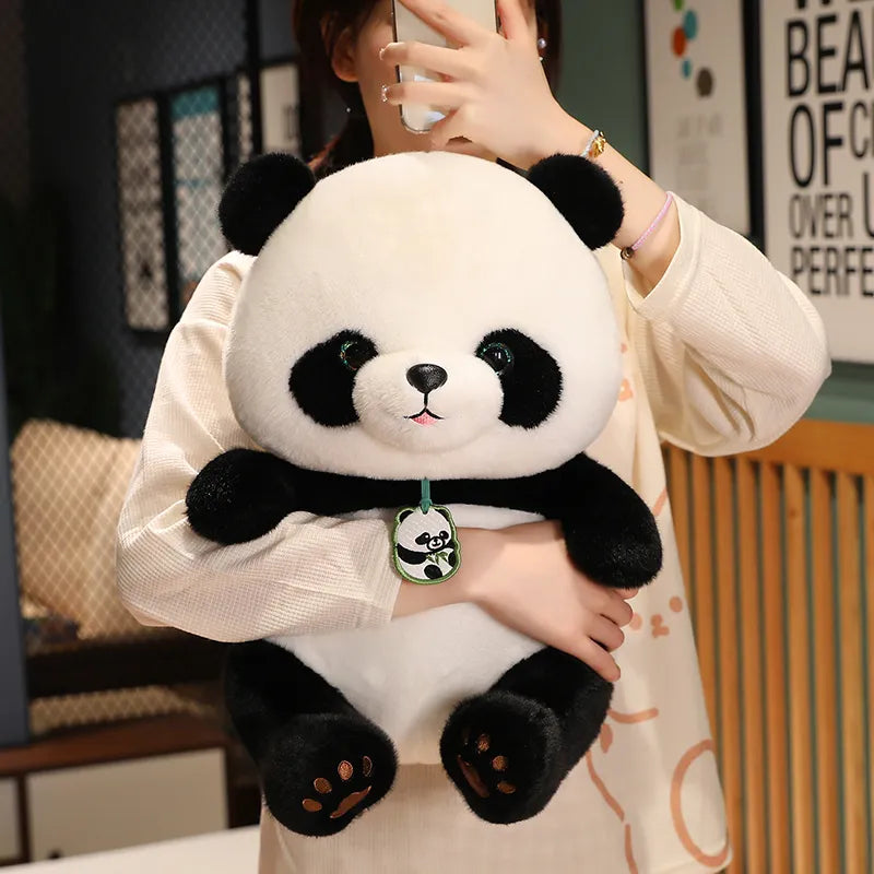 Cute Panda With Pendant Plush Toys 24/30/40/50cm