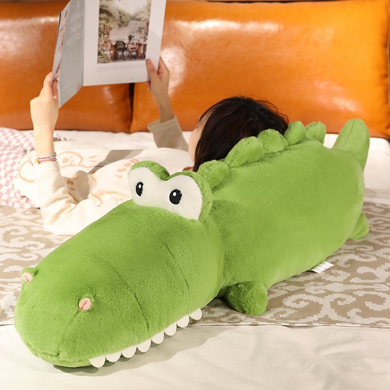 Cute Crocodile Plush Toys 65/90/120cm - Blue/Green/Red