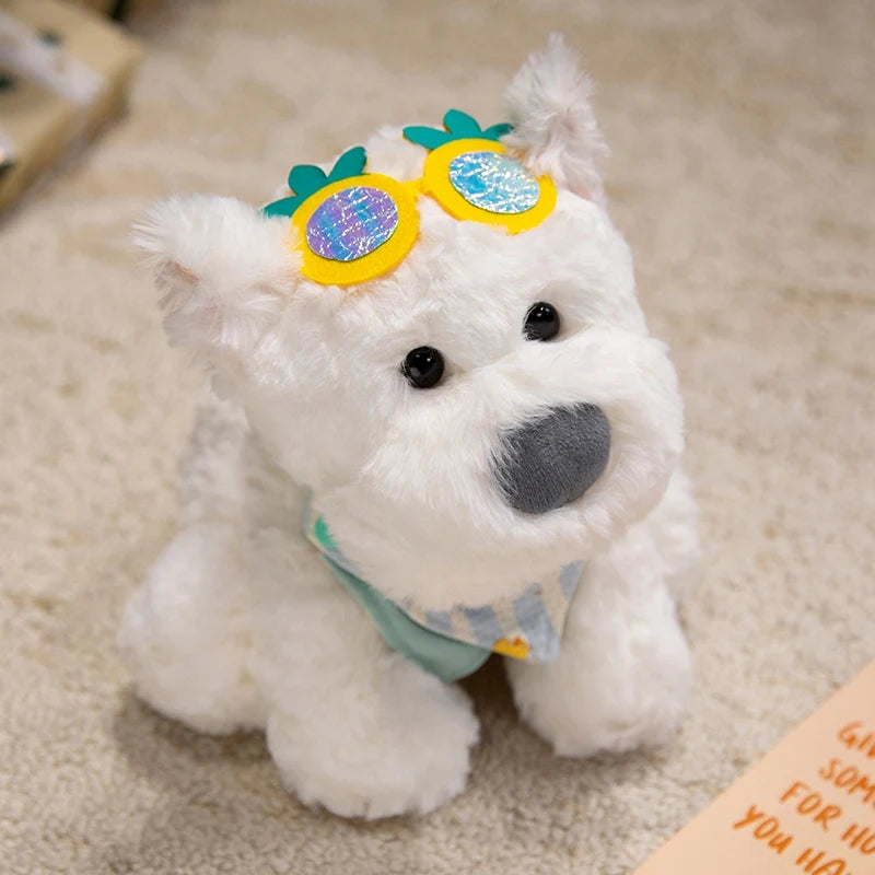 Dog (West Highland White Terrier) Plush Toys 23cm - 5 Styles
