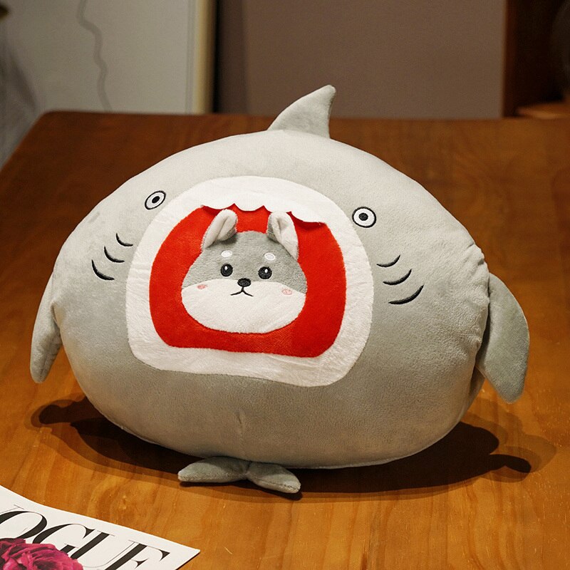 Funny Toast/Shark/Animal/ Hand Warmer Plush Toys 16 styles