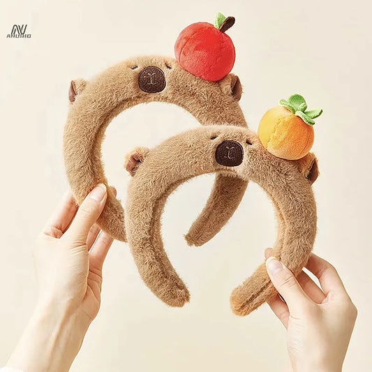 Cute/Kawaii Capybara Plush Headband - 4 Styles