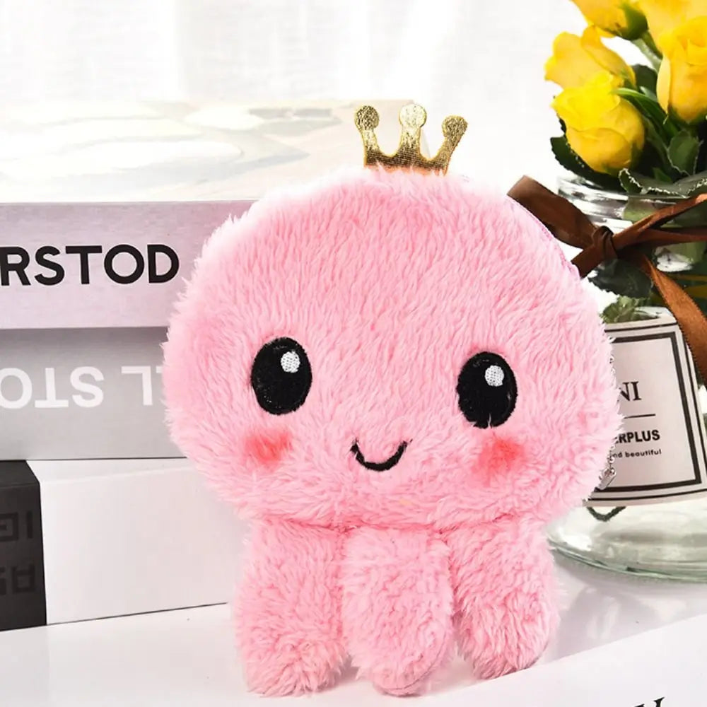 Cute Octopus Coin Purse Plush Keychains - 9 Colours