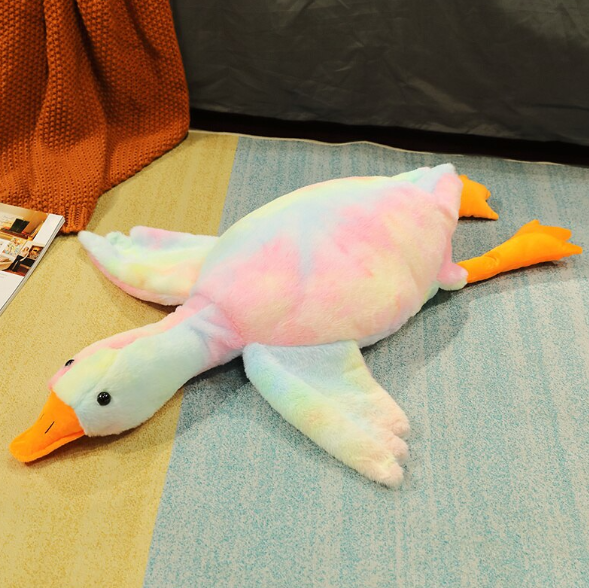 Bird (Colourful) Lying Duck Pillow Plush Toys 50-190cm