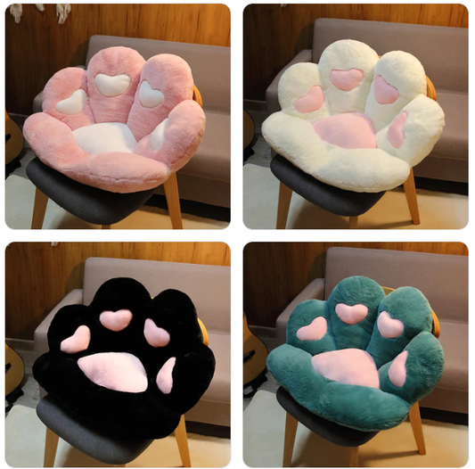 Bear Paw Cushion With Hearts Plush Toys 60x70cm/70x80cm