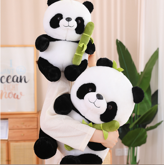 Panda (Holding Bamboos) Plush Toys 25cm-45cm