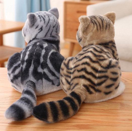 Cats Lifelike Plush Toy 26cm