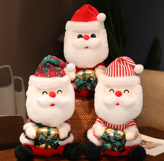 Christmas (Santa Claus with Present) Plush Toys 28cm-60cm