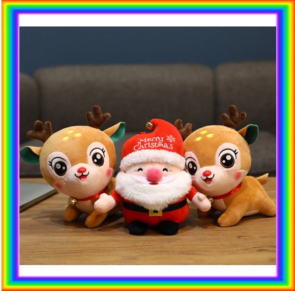 Christmas (Santa Claus) Plush Toys 20-50cm and 20cm Reindeer Plush Toys