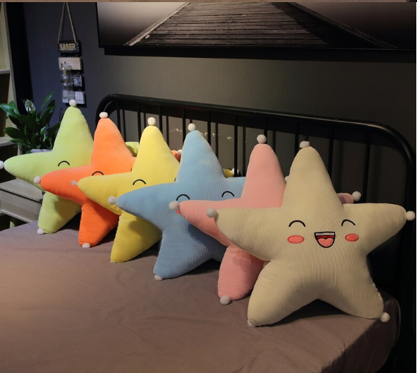 Sky Series Plush Toys (Colourful Star) 65x53cm