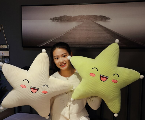 Sky Series Plush Toys (Colourful Star) 65x53cm