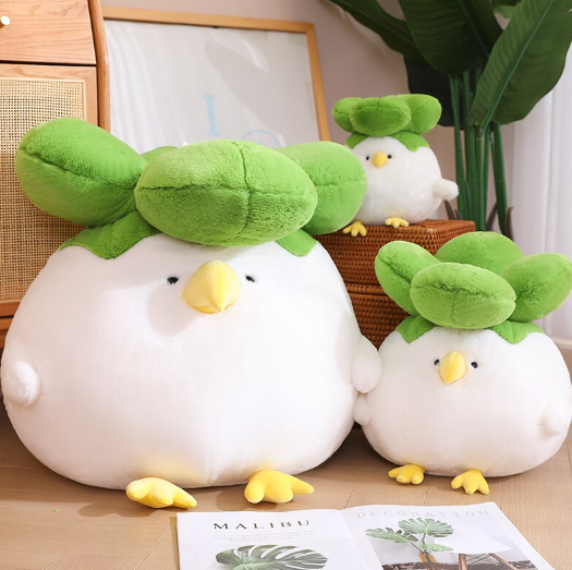 Funny Cabbage Chicken Plush Toys 25cm/40cm/75cm