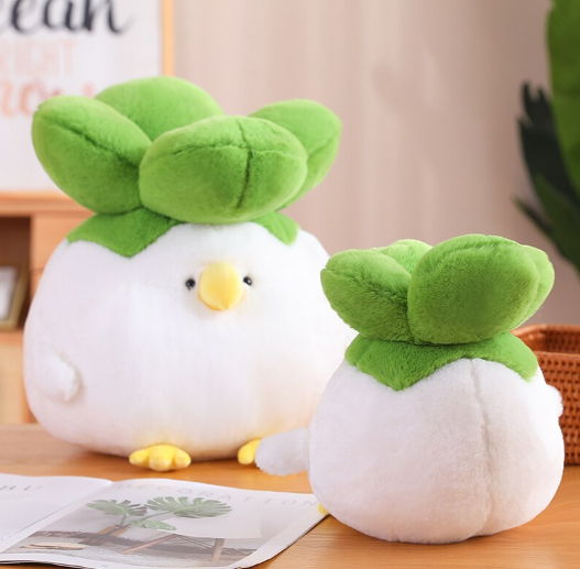 Funny Cabbage Chicken Plush Toys 25cm/40cm/75cm