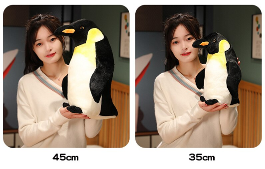 Penguin Lifelike Plush Toys 17cm/23cm/35cm/45cm