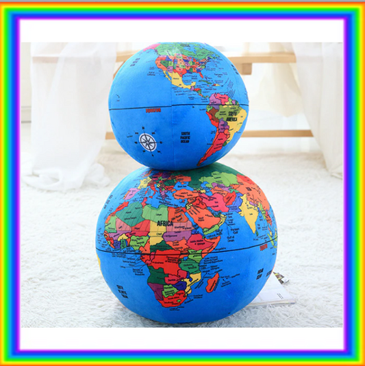 Terrestrial Globe Plush Toys 24cm/31cm