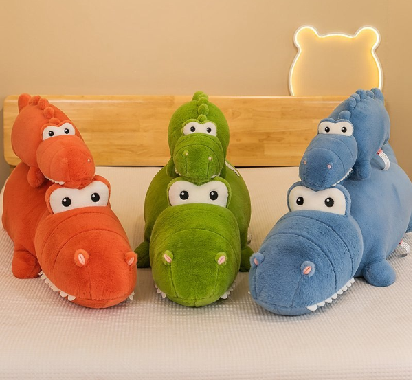 Cute Crocodile Plush Toys 65/90/120cm - Blue/Green/Red