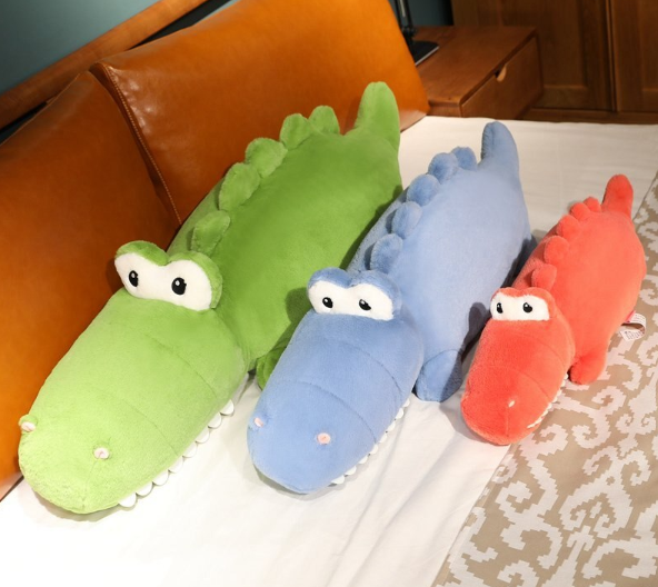 Cute Crocodile Plush Toys 65/90/120cm - Blue/Green/Red