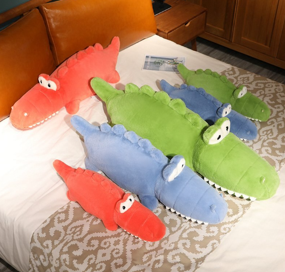 Cute Crocodile Plush Toys 65/90/120cm - Blue/Green/Red