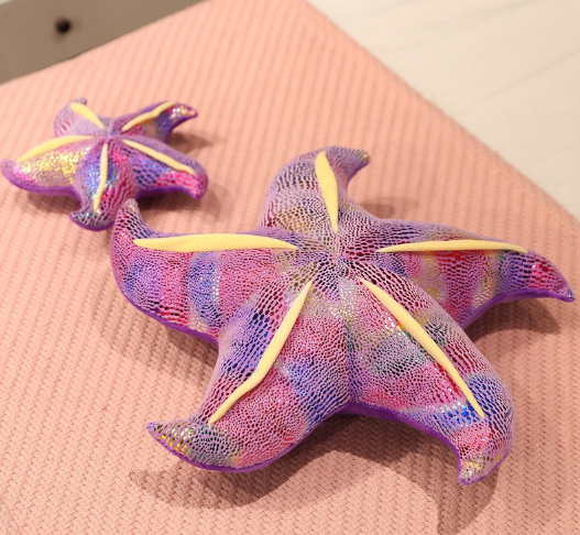 Starfish Plush Toys 20cm/45cm - Yellow/Green/Blue/Red/Purple