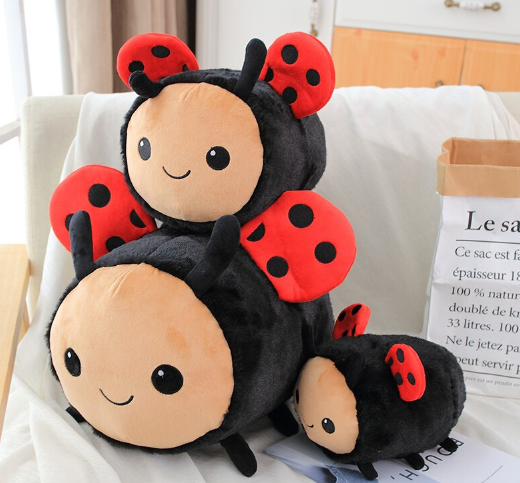 Cute Insect(Bee/Ladybug) Plush Toys 20/30/40cm